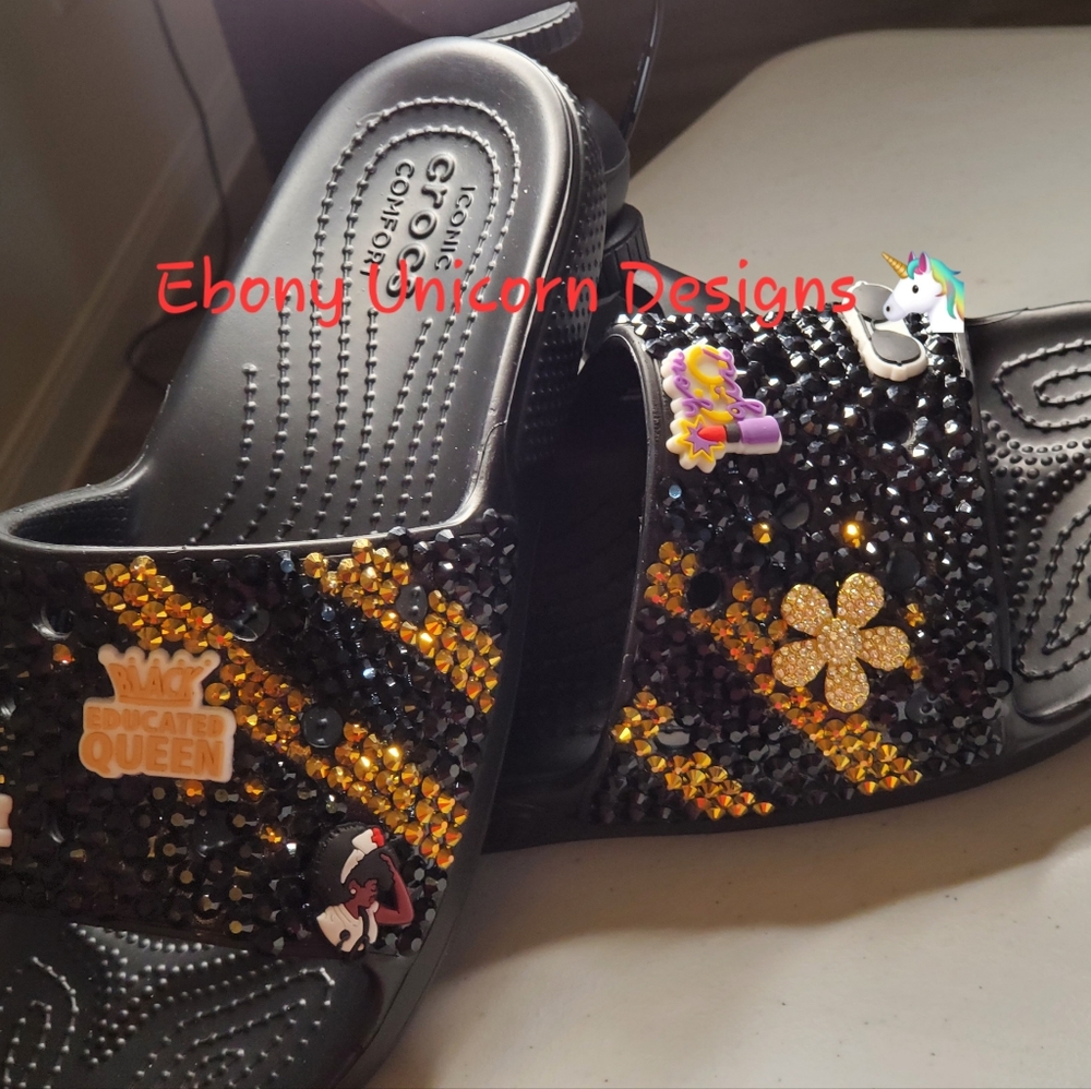 Blinged Crocs